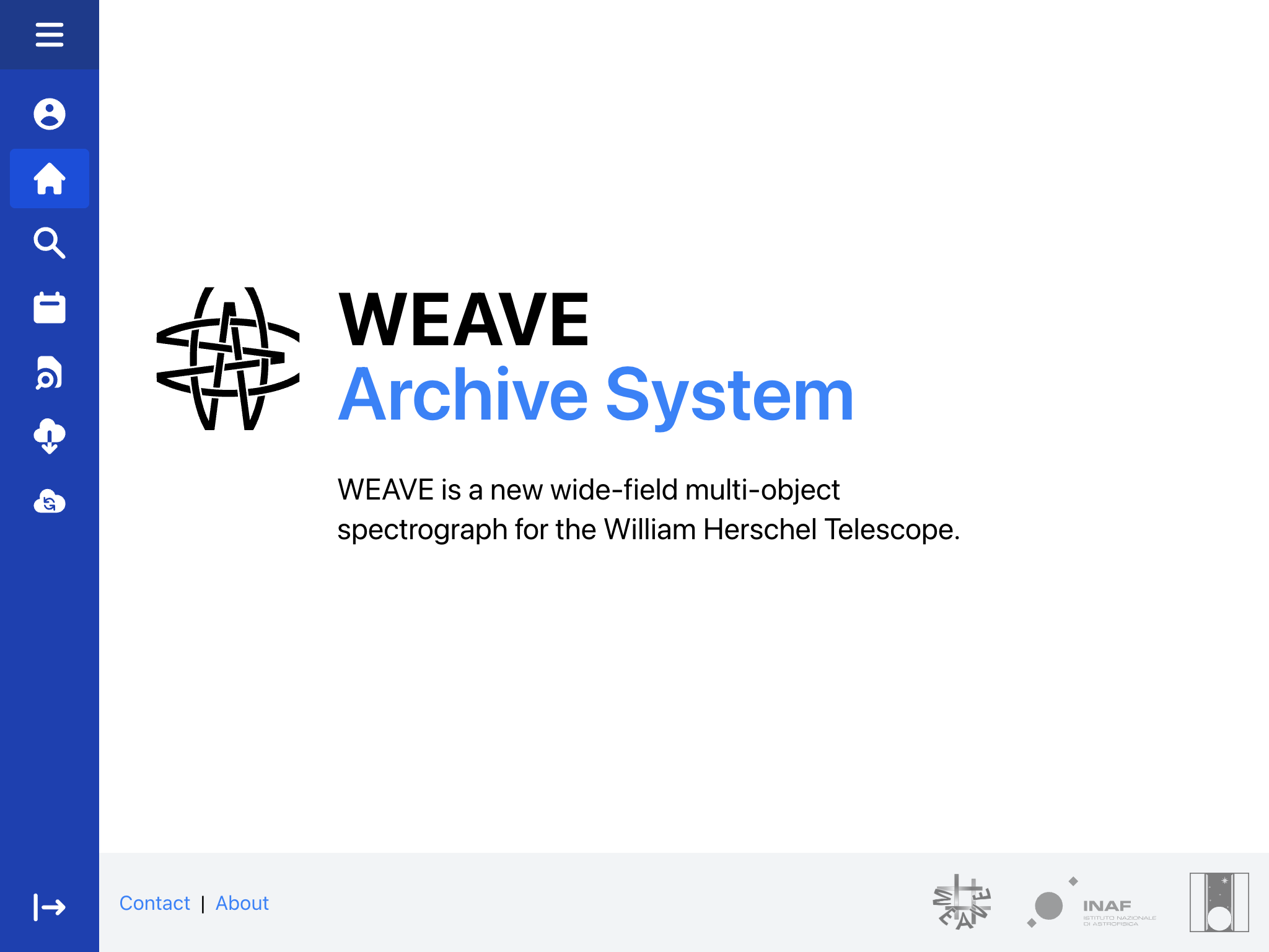 Home page
